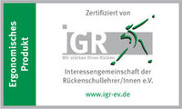 Zertifikat ergonomisches Produkt