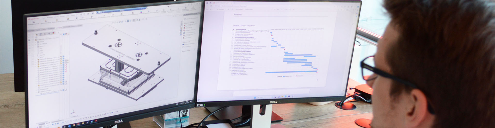Konstruktion und Projektmanagement